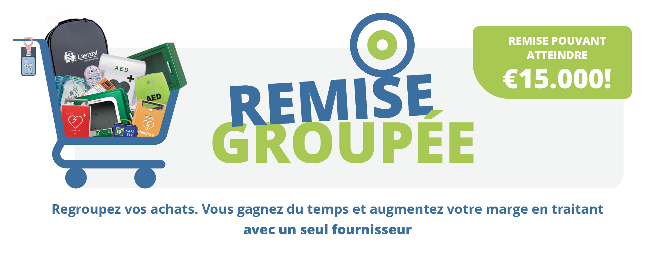 Remise groupée - DefibSolutions
